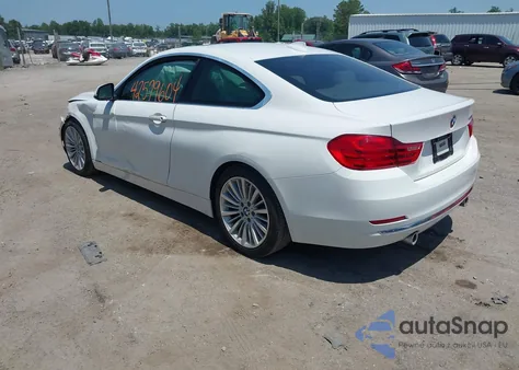 2014 BMW 435I from USA, damaged, VIN WBA3R1C52EF729201